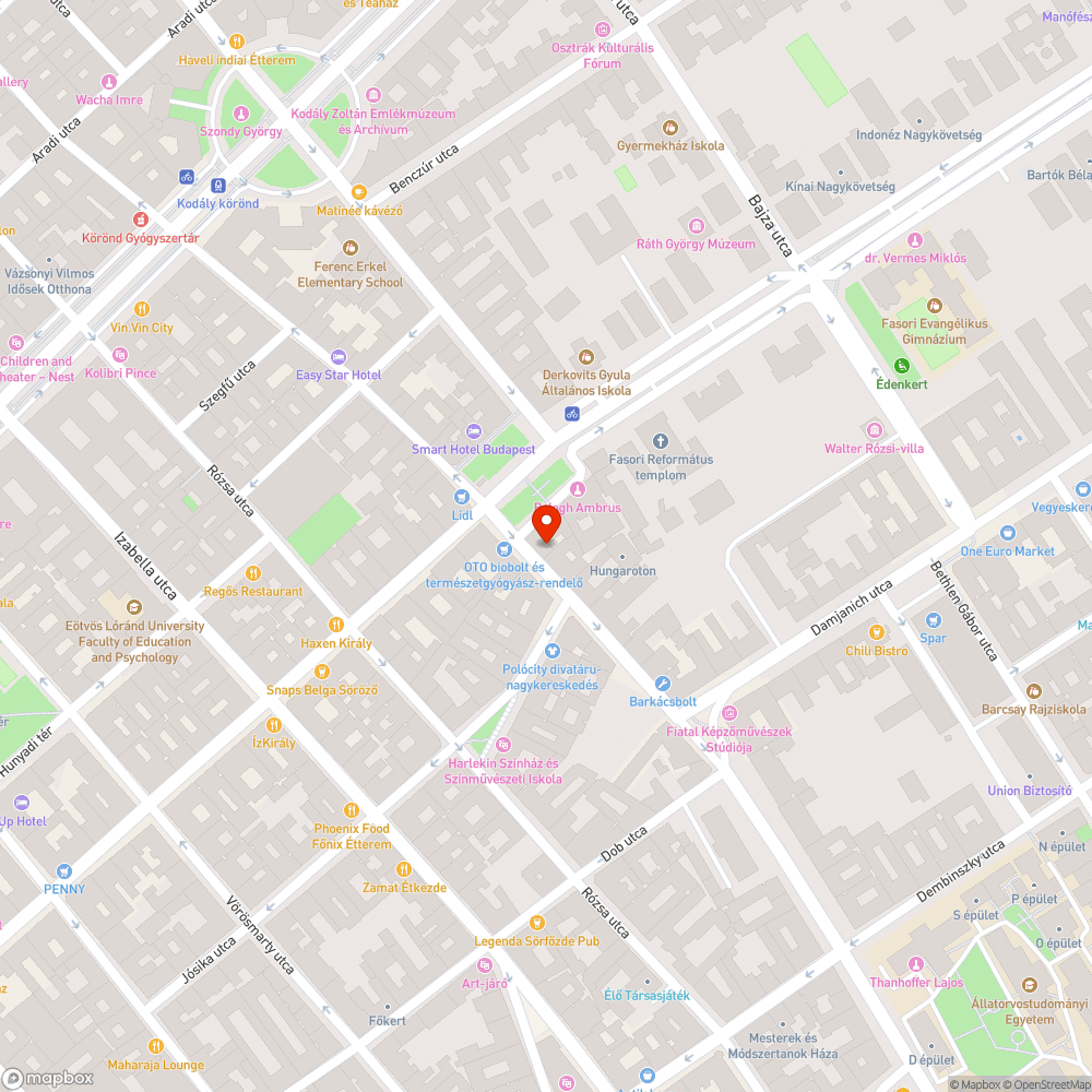 Veszélyes zebra bejelentés helye