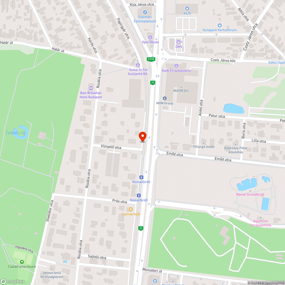 Nincs kijelölt gyalog út az elfoglalt helyett bejelentés helye