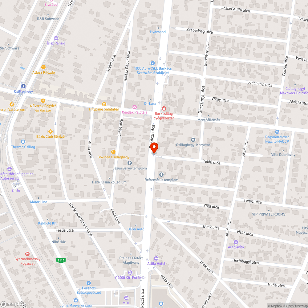 Megsüllyedt fedél, töredezett aszfalt bejelentés helye