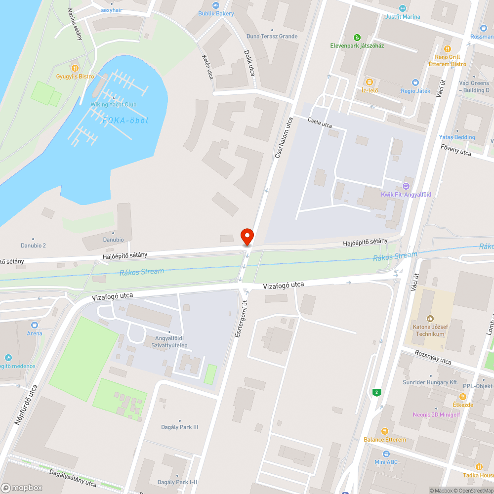 Rosszul járható szakasz bejelentés helye