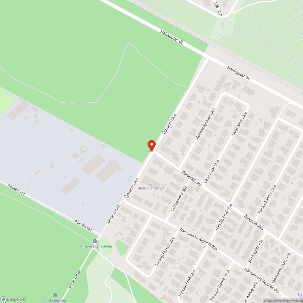 beszakadt talaj bejelentés helye