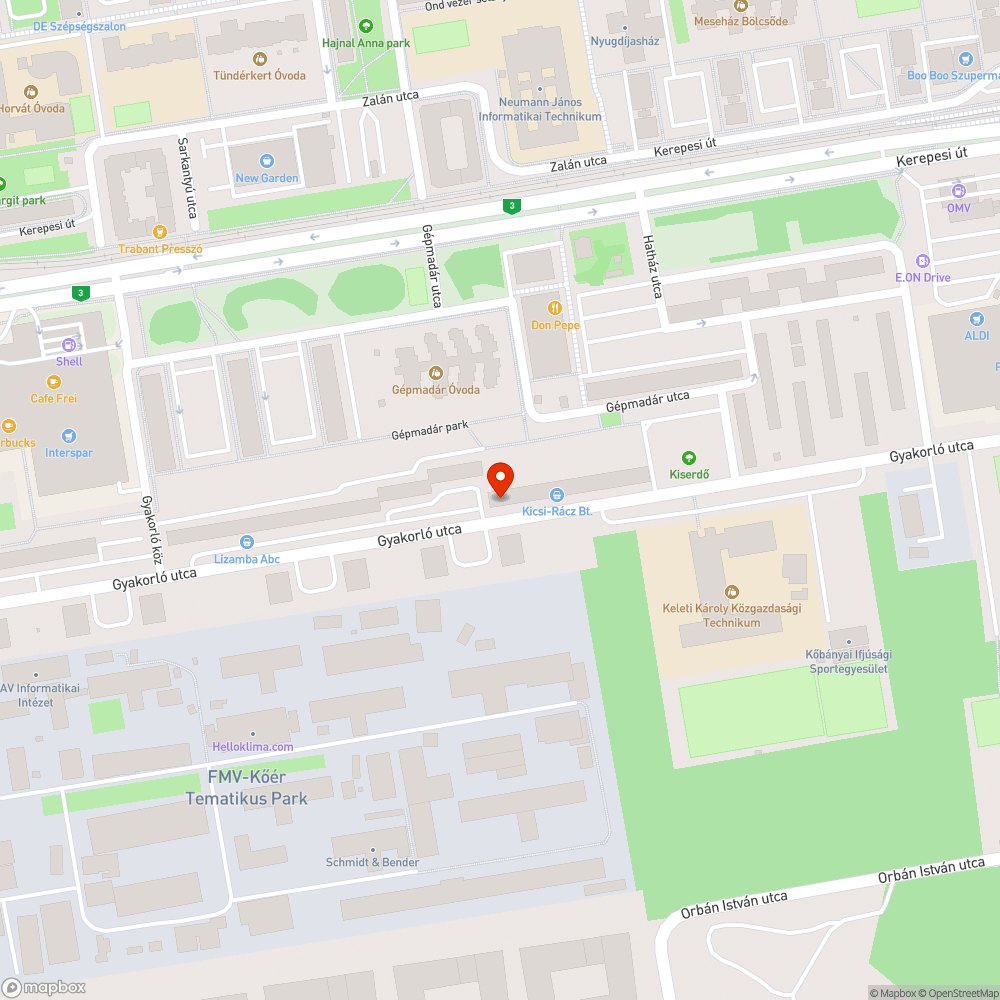 Olvadt kuka bejelentés helye