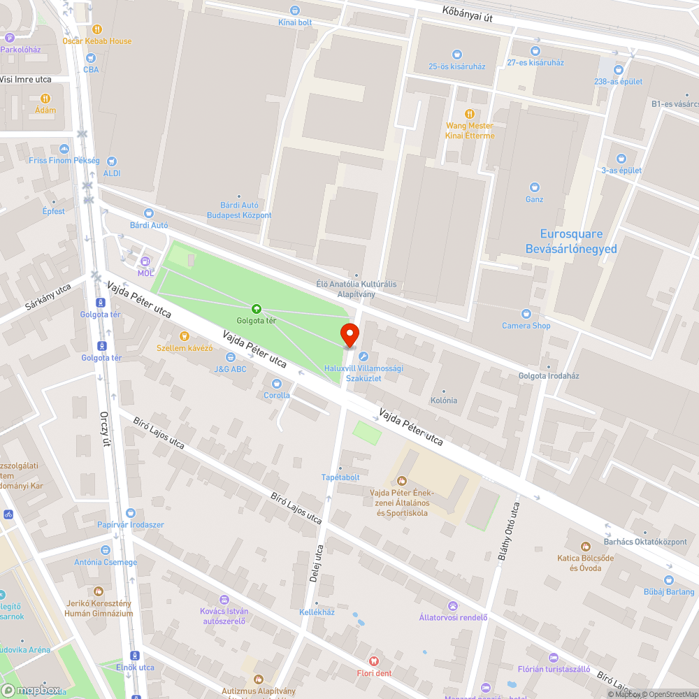 Hiányzó járda a fedlap mellett bejelentés helye