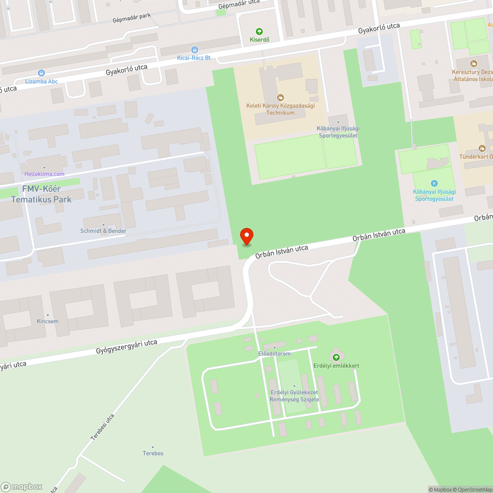 Szemét végig bejelentés helye