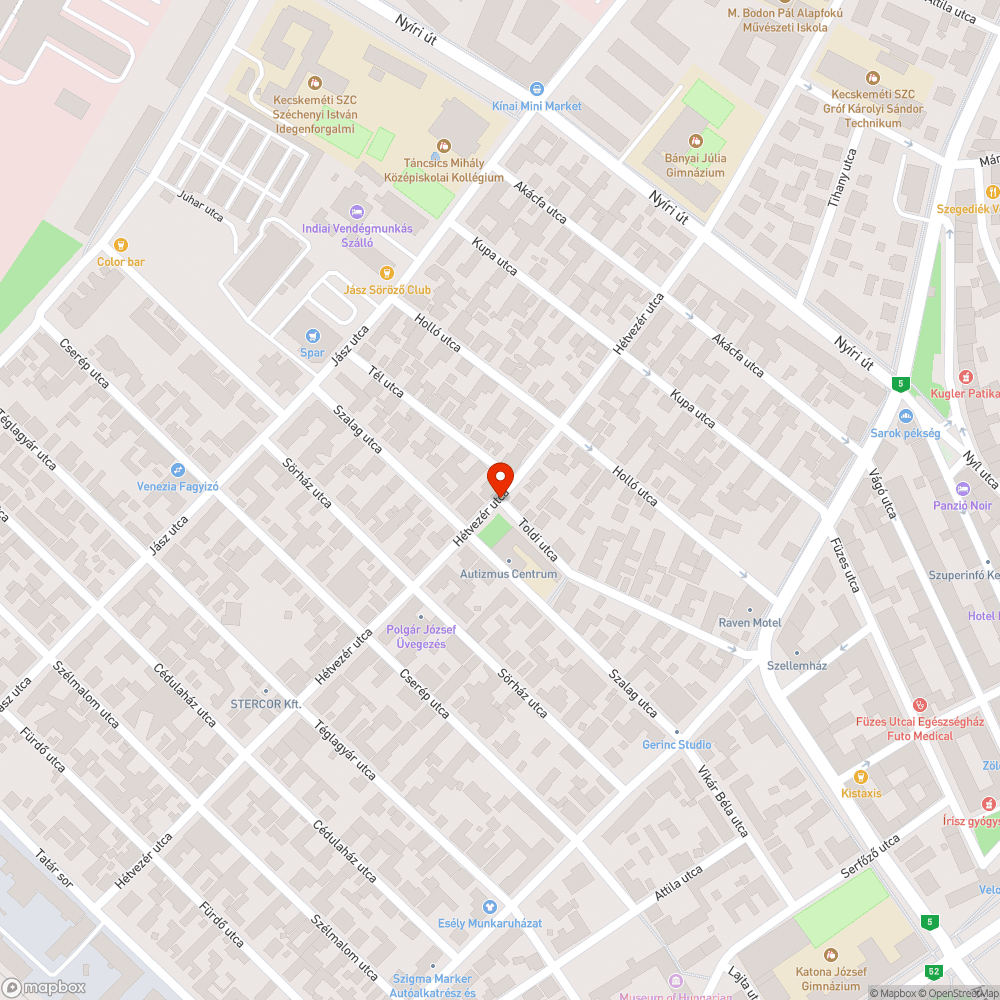 Veszélyes csatornafedél bejelentés helye