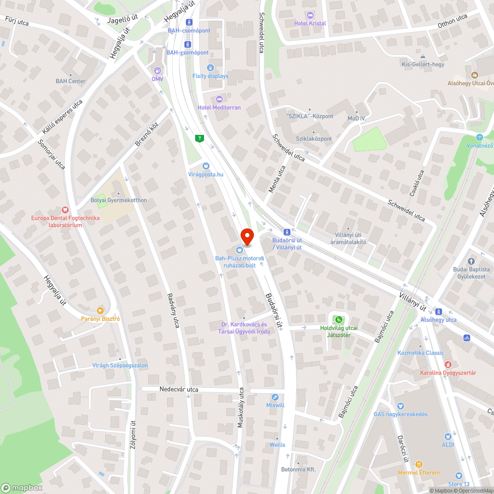 Sérült elem bejelentés helye