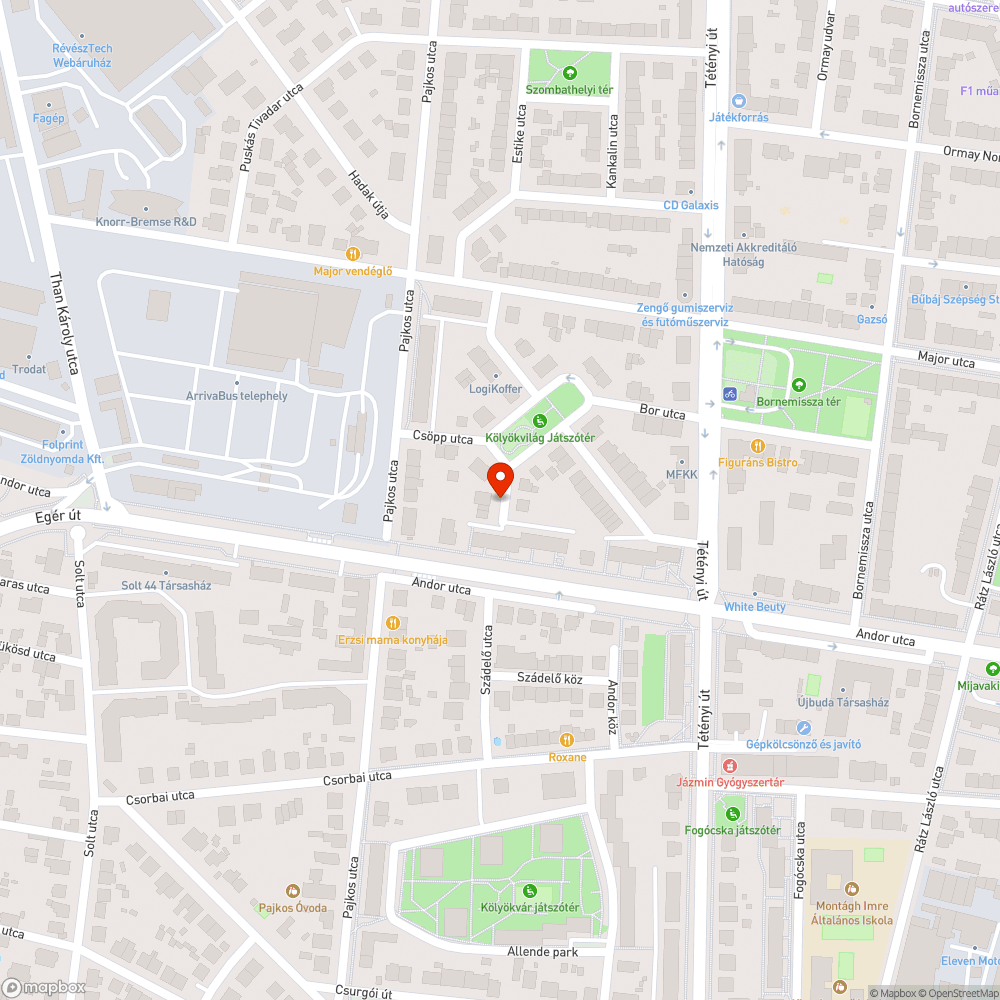 Építési törmelék bejelentés helye