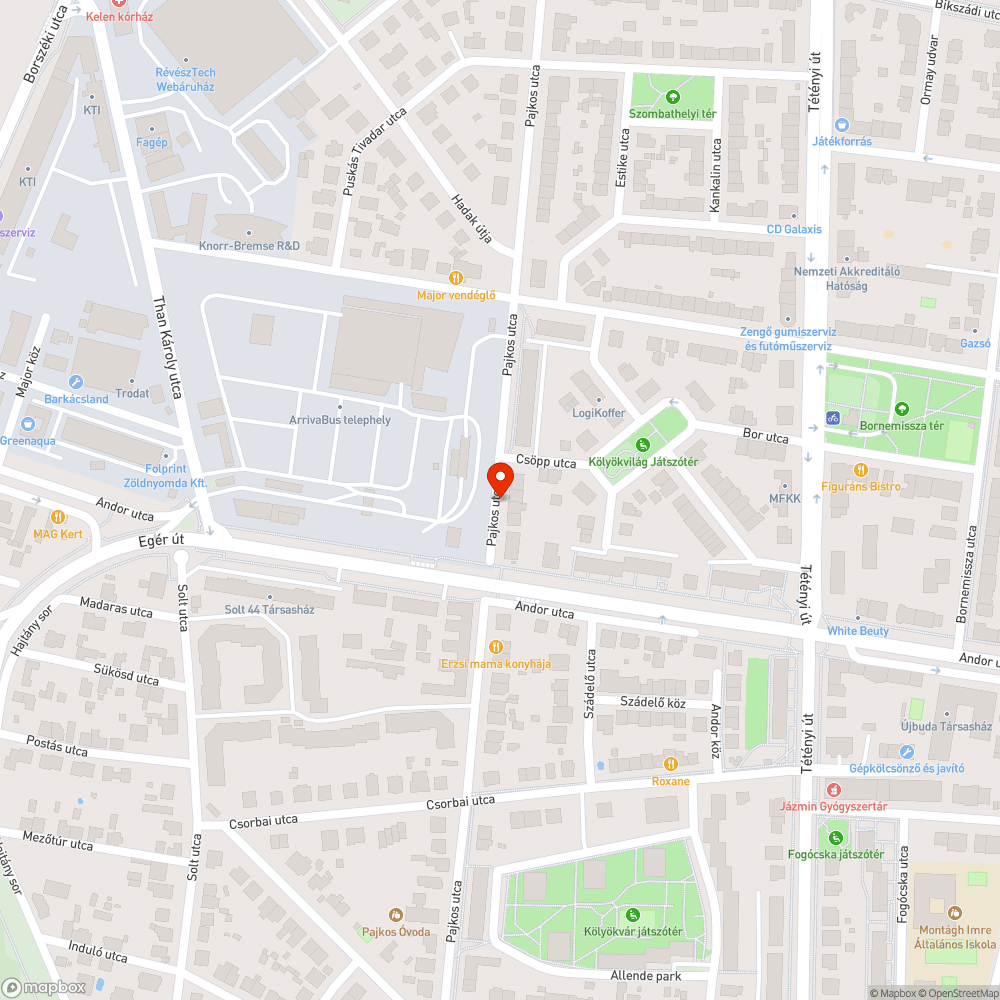 Hulladék kupac bejelentés helye