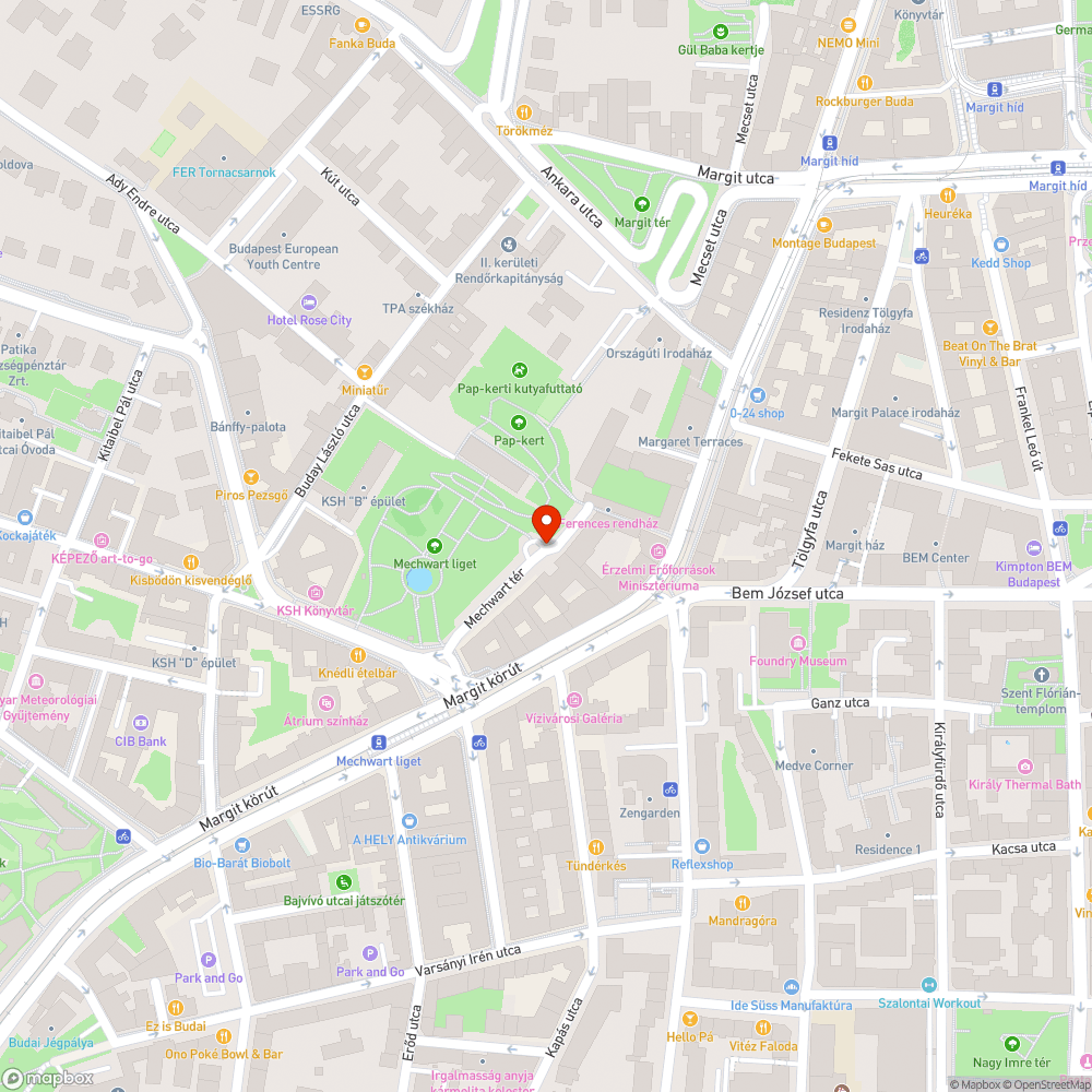 Nem működő szökőkút bejelentés helye