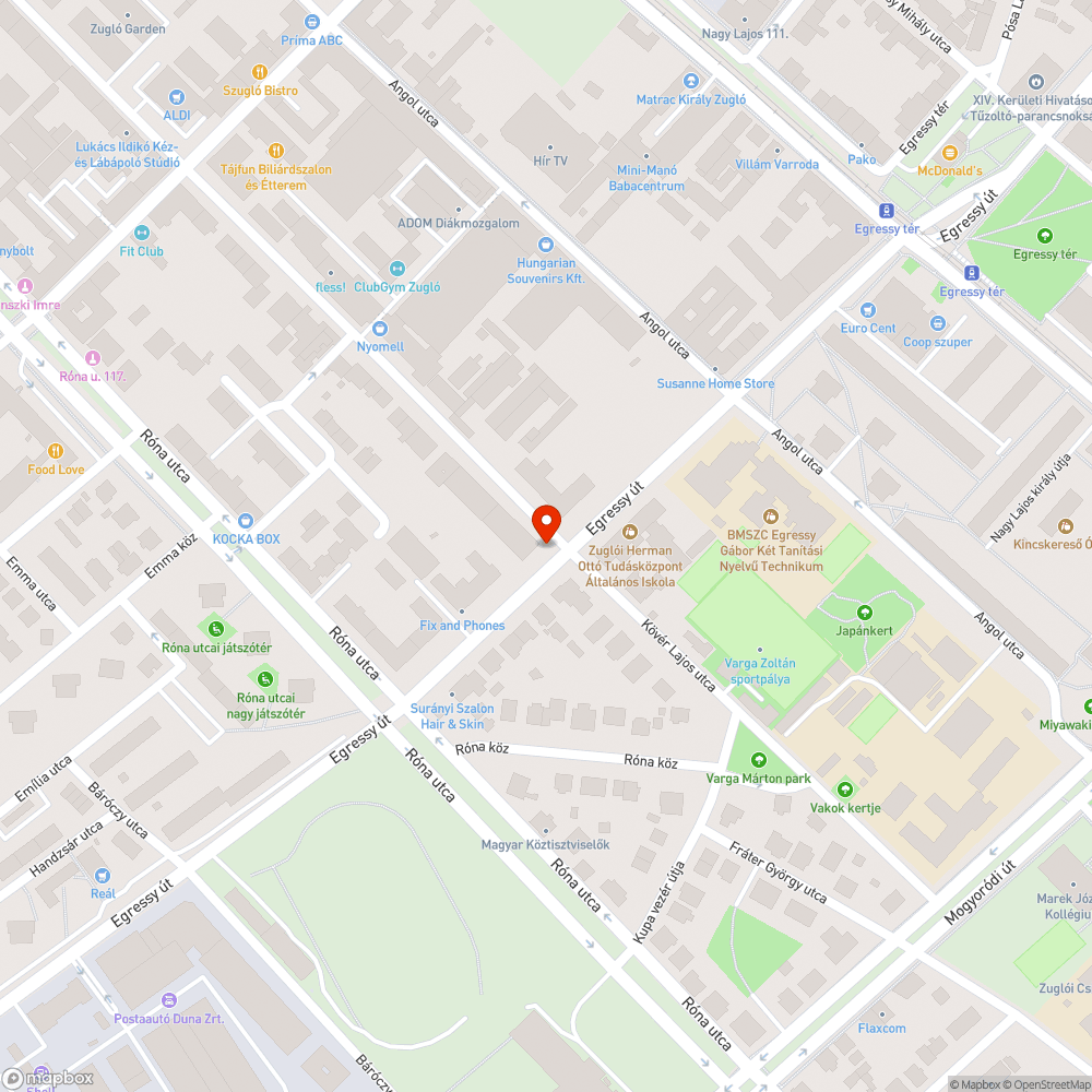 Halott fatörzs bejelentés helye