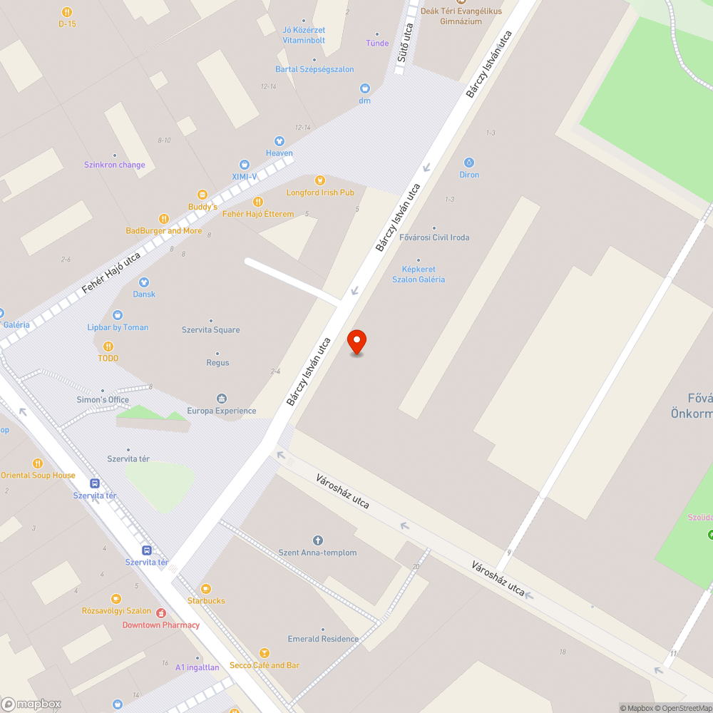 Bárczy István utca forgalmi rendje bejelentés helye