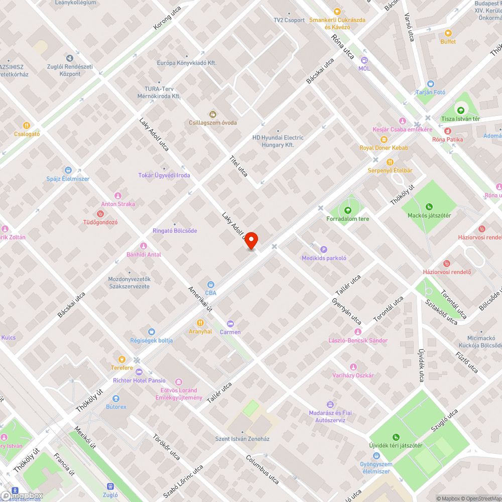 Ferde tábla bejelentés helye