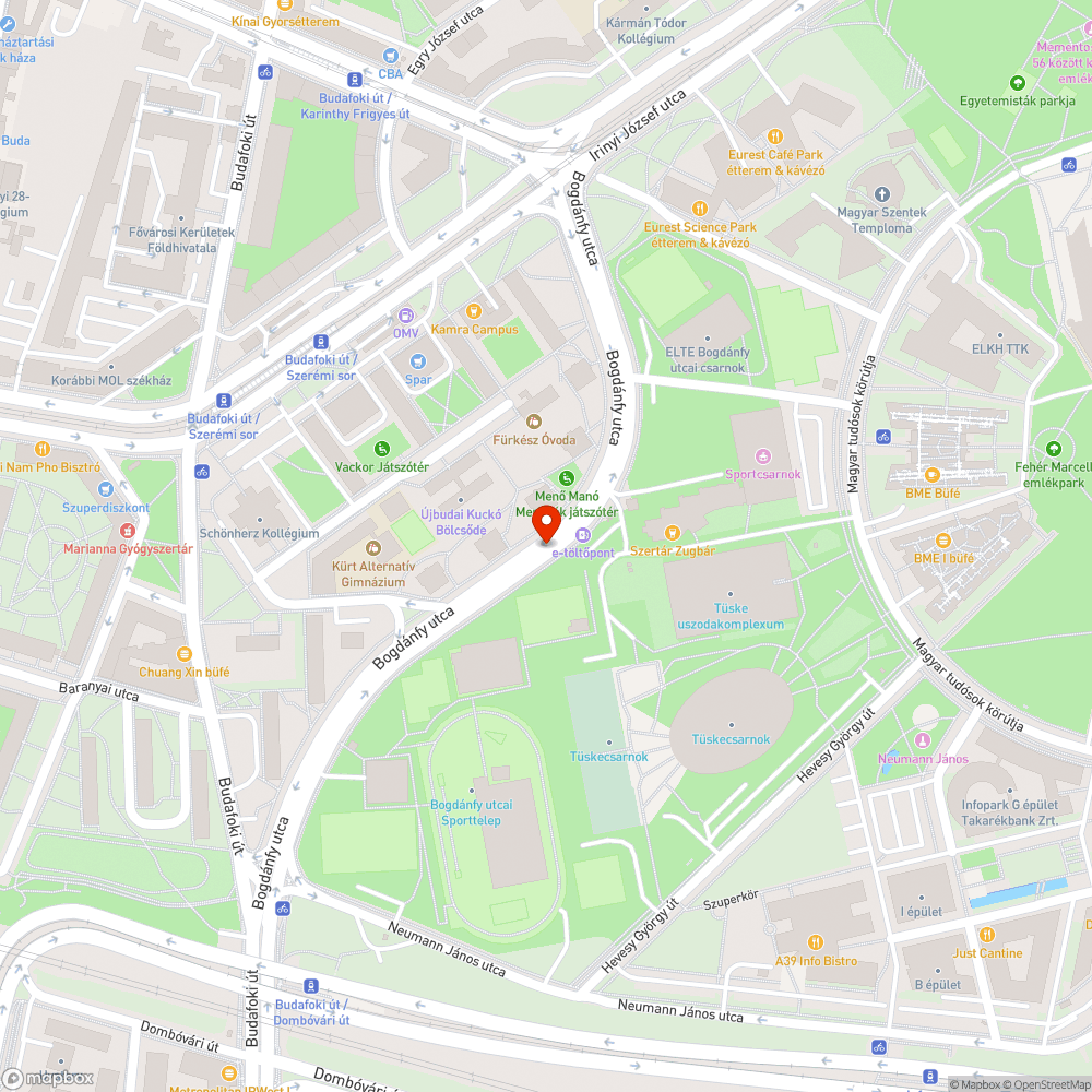 Süllyesztetlen szegélyek a Bogdánfy utcában bejelentés helye