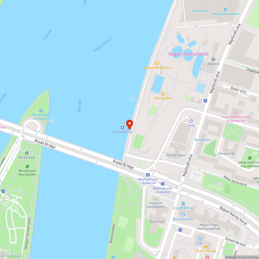 Megálló üvege széttört bejelentés helye