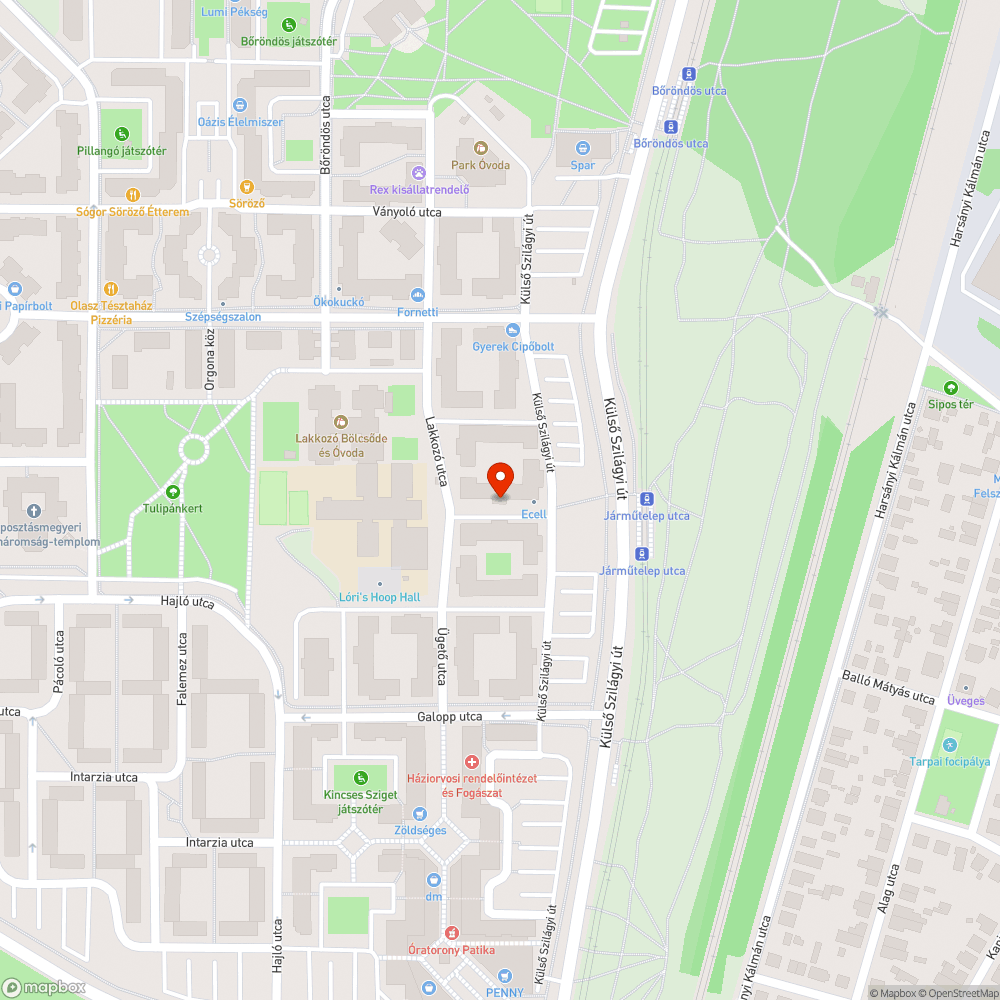 káposztásmegyeri "székelykapu" bejelentés helye