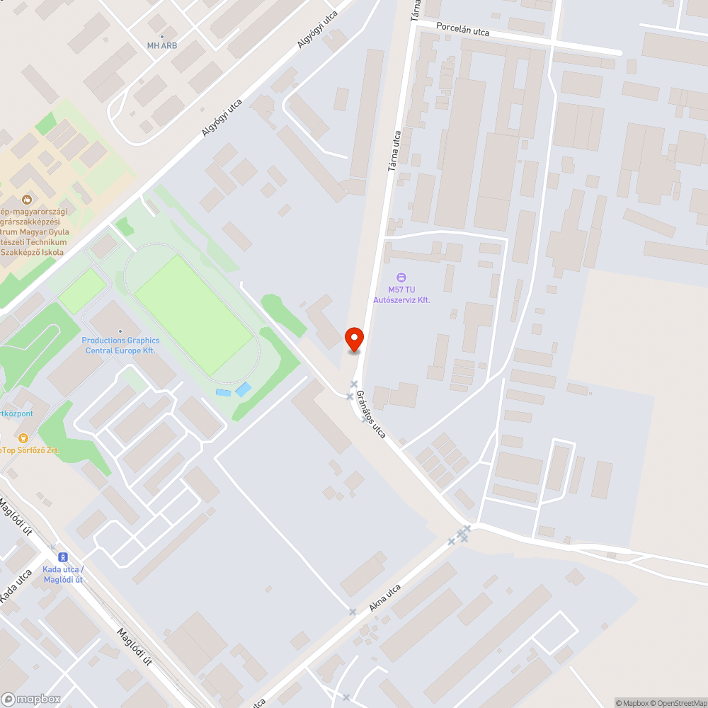 Újra szemét a Tárna utcában bejelentés helye