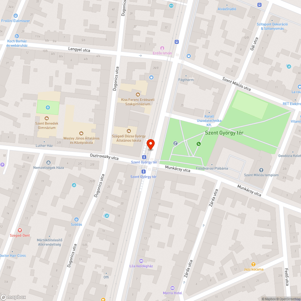 Kidöntött tábla - József A. Sgt. (Szent György tér) bejelentés helye