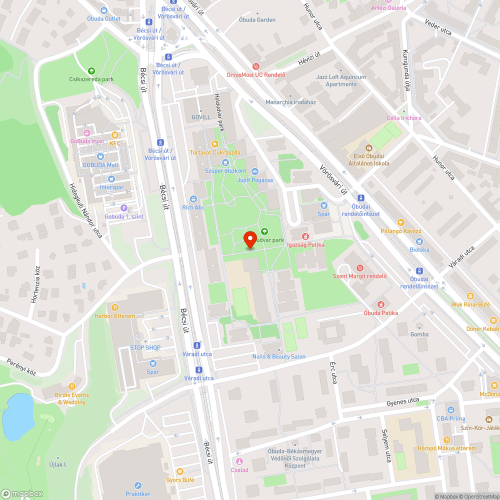 Autógumi és faág az iskola mellett bejelentés helye