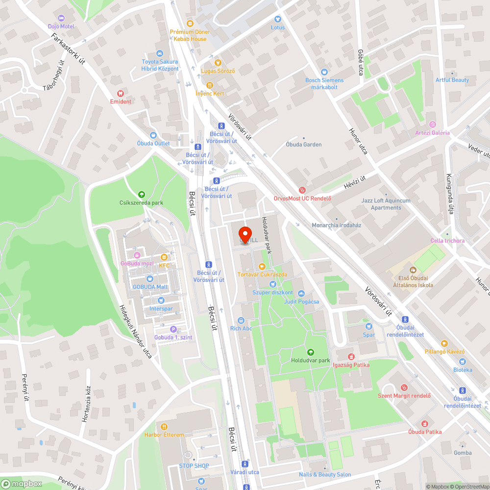 Kátyús, összetöredezett járda bejelentés helye