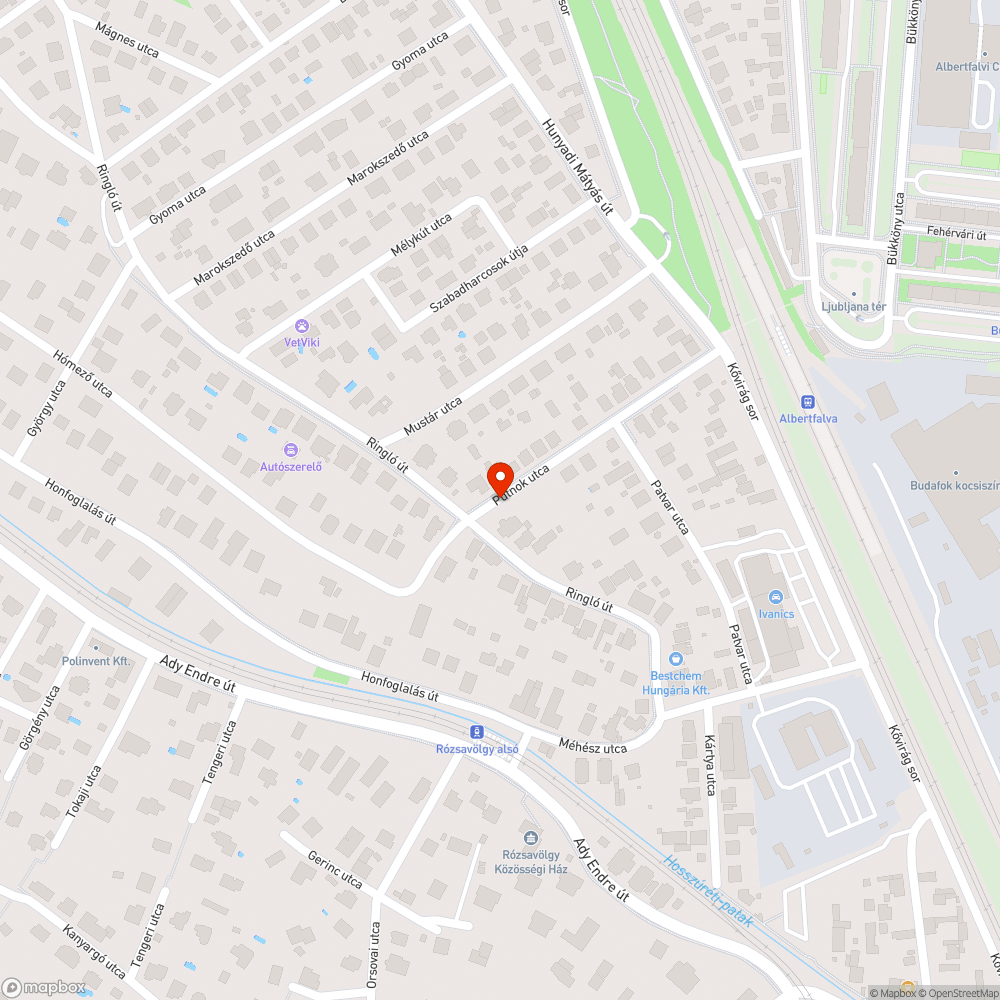 Rozsdás szekrény bejelentés helye