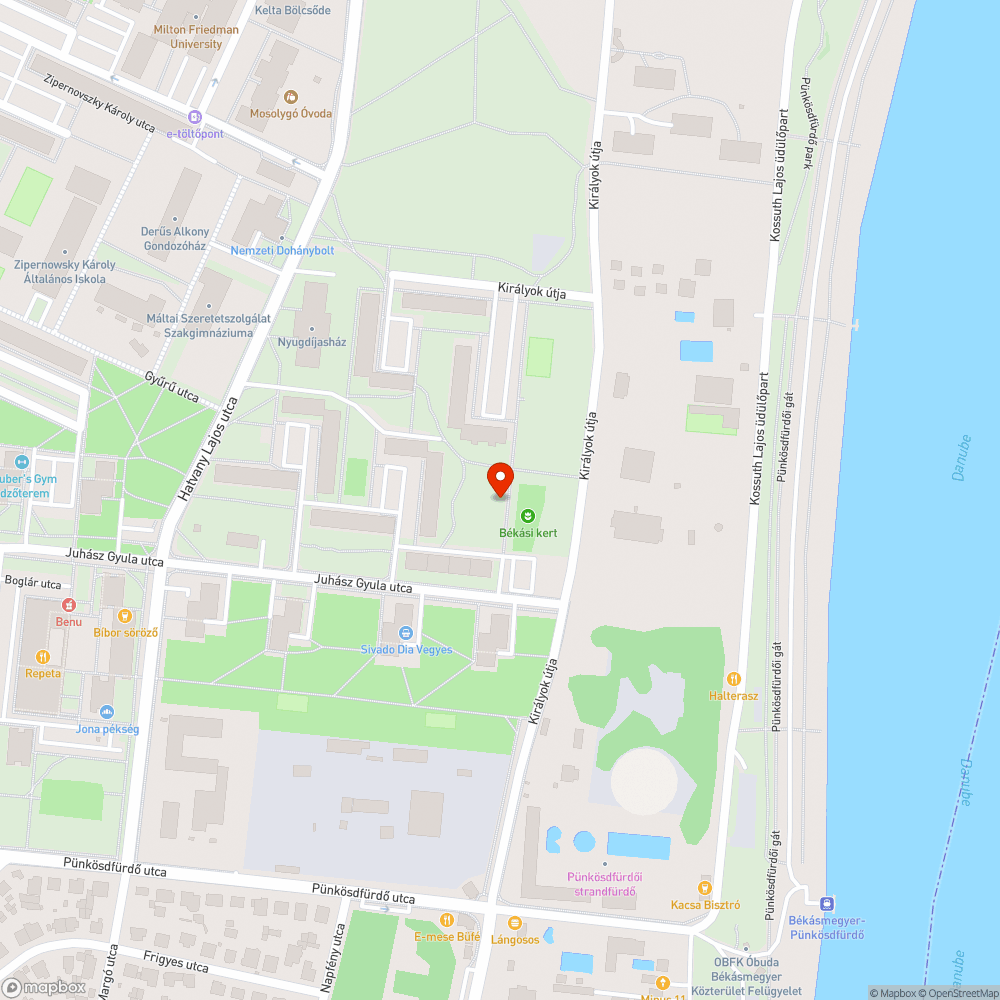 Pad szétbontva bejelentés helye