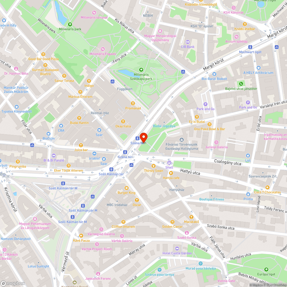 Széna tér 2.0 bejelentés helye