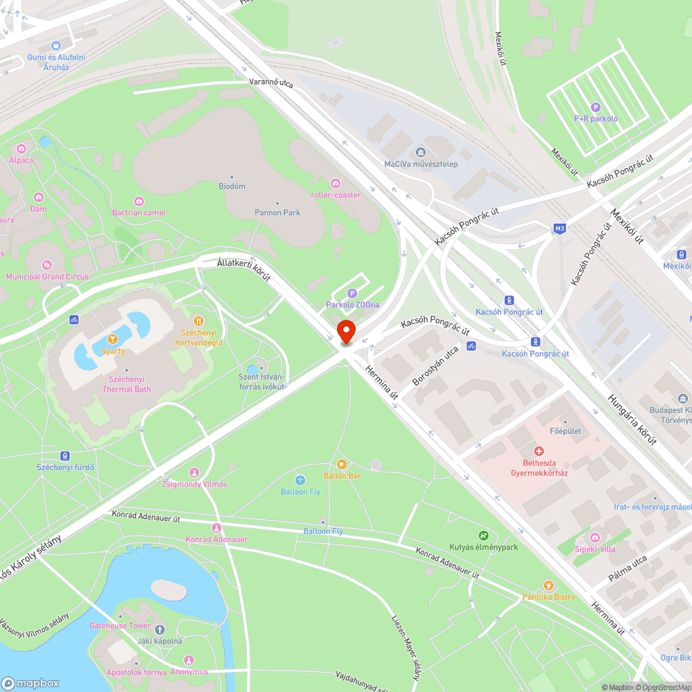 Rozsdás oszlopok bejelentés helye