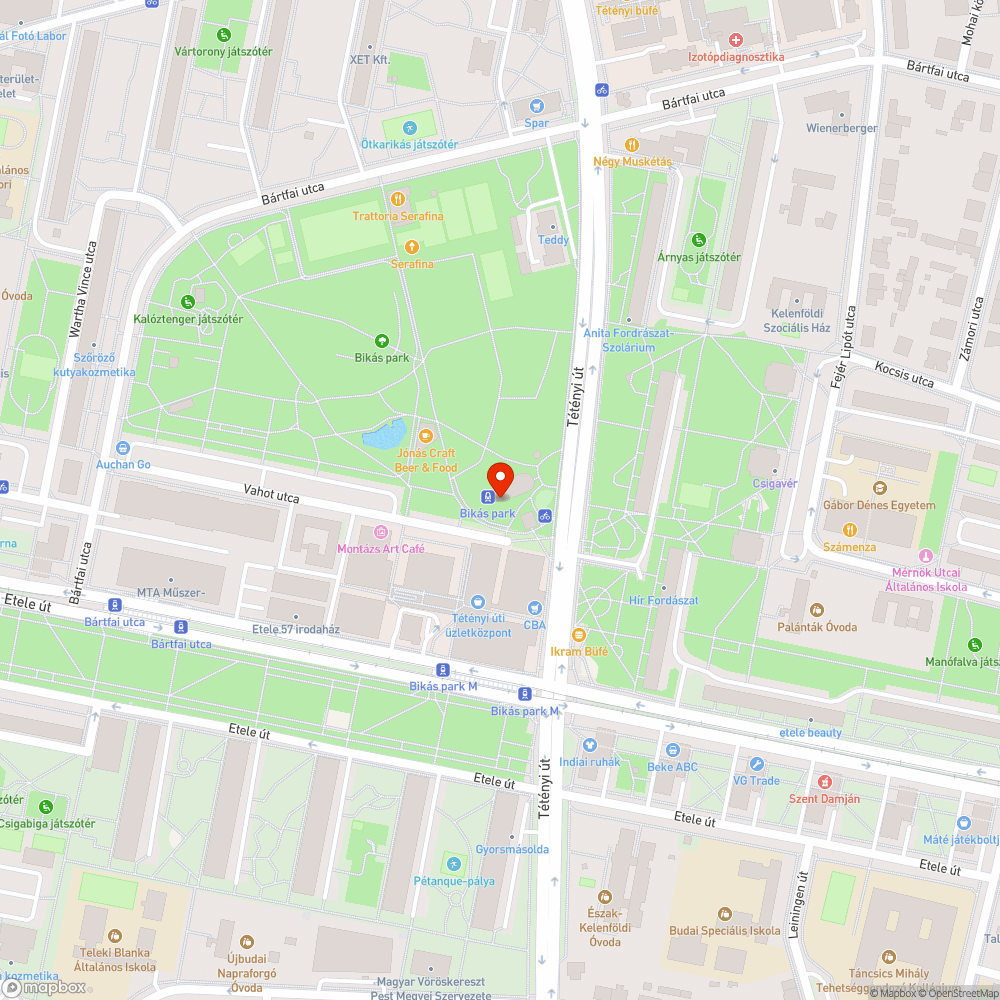 Kitaposott zöldterület bejelentés helye