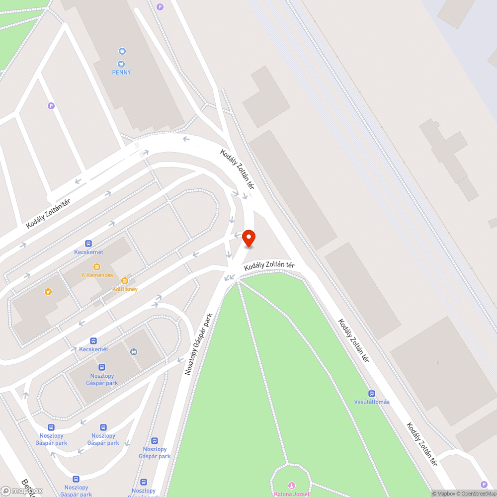 Kátyús út bejelentés helye