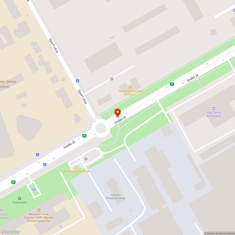 Kátyú a kerékpárút közepén bejelentés helye