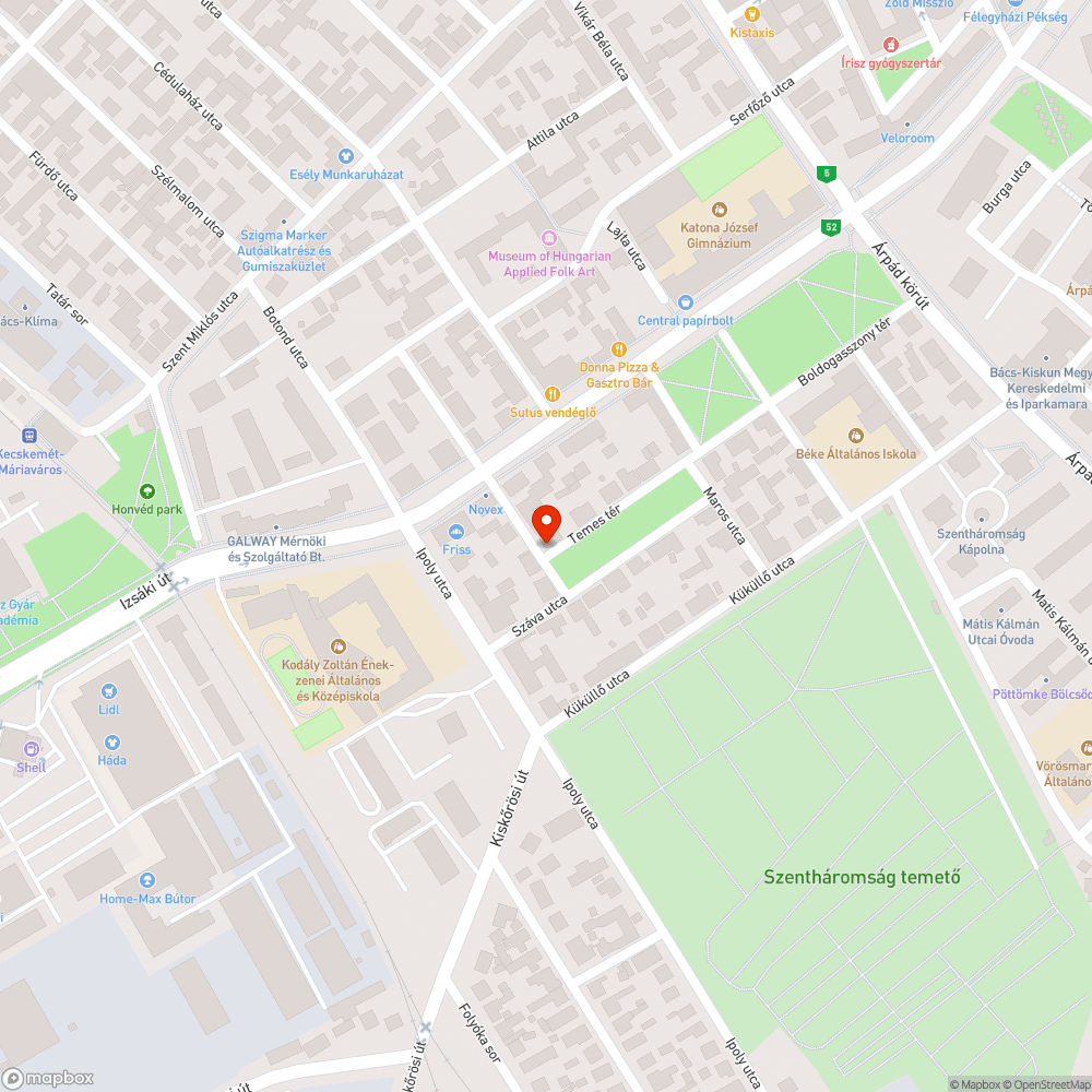 Életveszélyes kábelek és felesleges vasbeton bejelentés helye