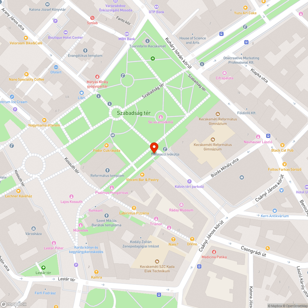 Hiányzó tábla bejelentés helye