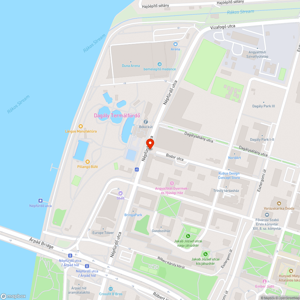 Rozoga közműszekrény törött lábazattal bejelentés helye