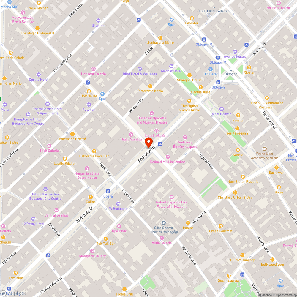 Andrássy út 30. bejelentés helye