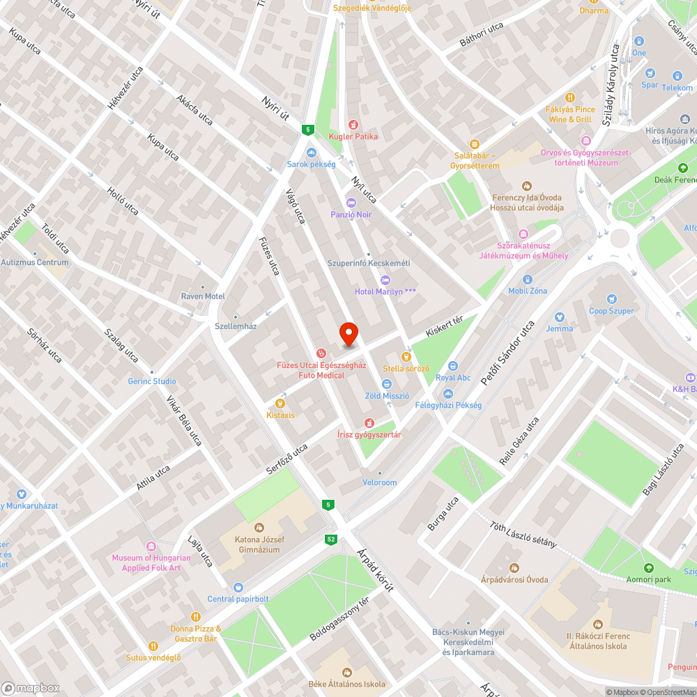 Koszos, szemetes, gazos közterület bejelentés helye