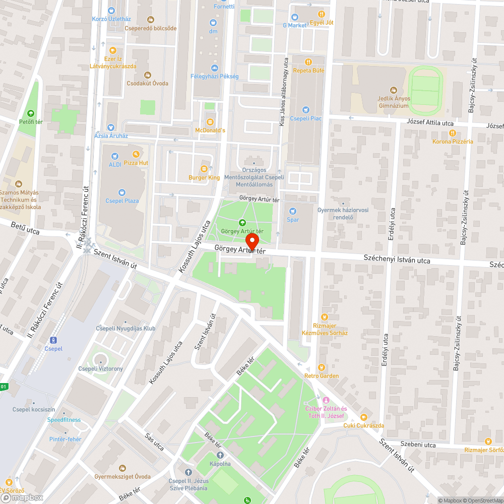 Gazos zöldsáv bejelentés helye