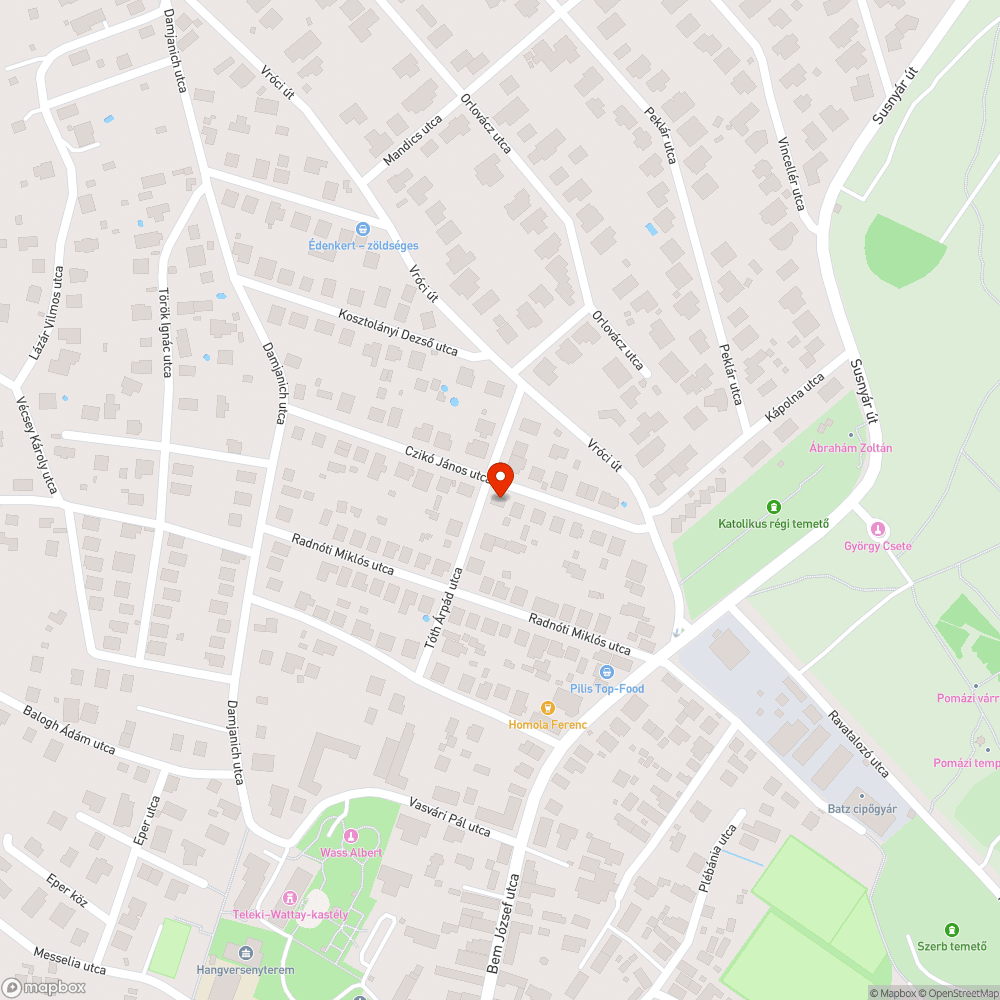 Helyreállítási munkálat bejelentés helye