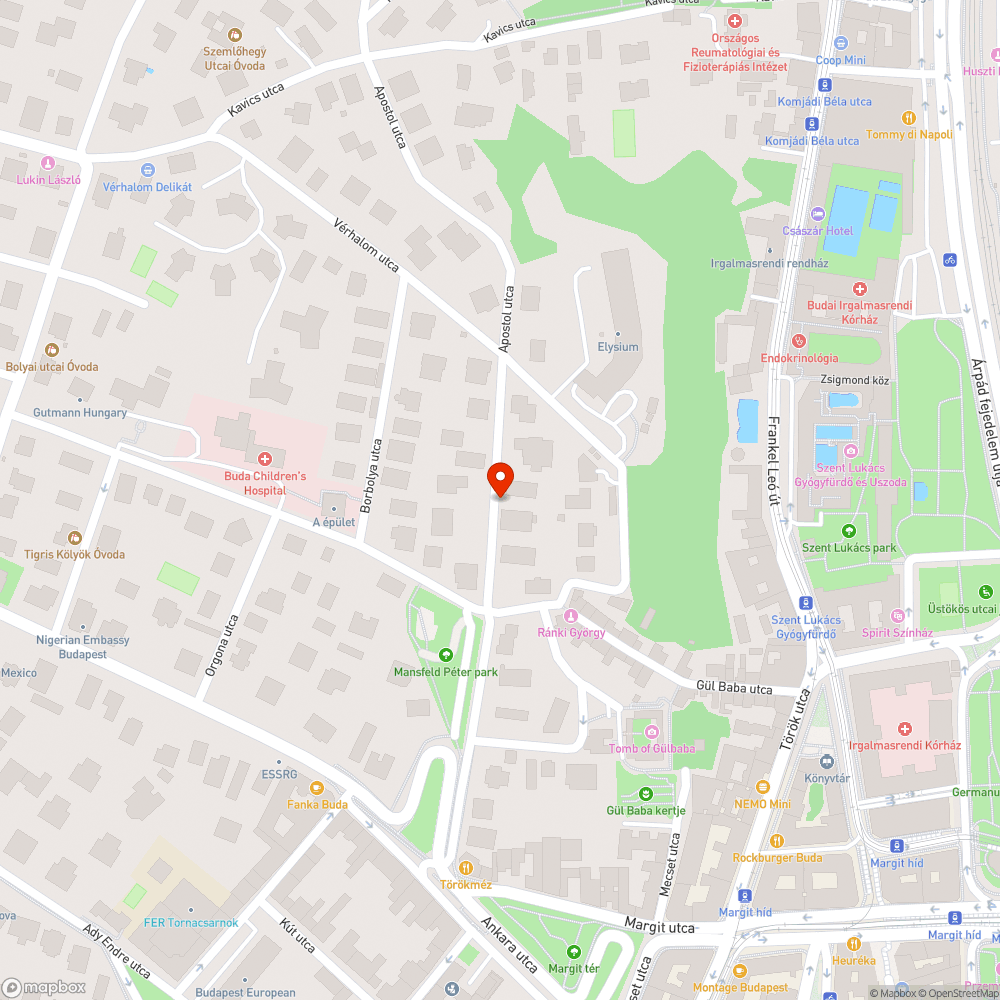 Apostol utca - nappal is ég hónapok óta bejelentés helye