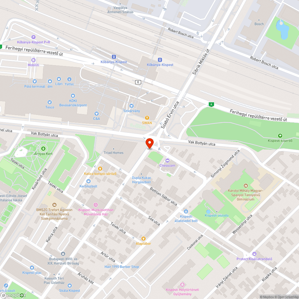 Leesni készülő utcanévtábla bejelentés helye