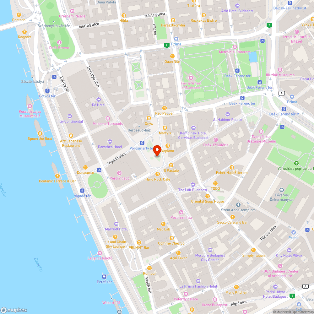 Vörösmarty téri díszkerítés bejelentés helye