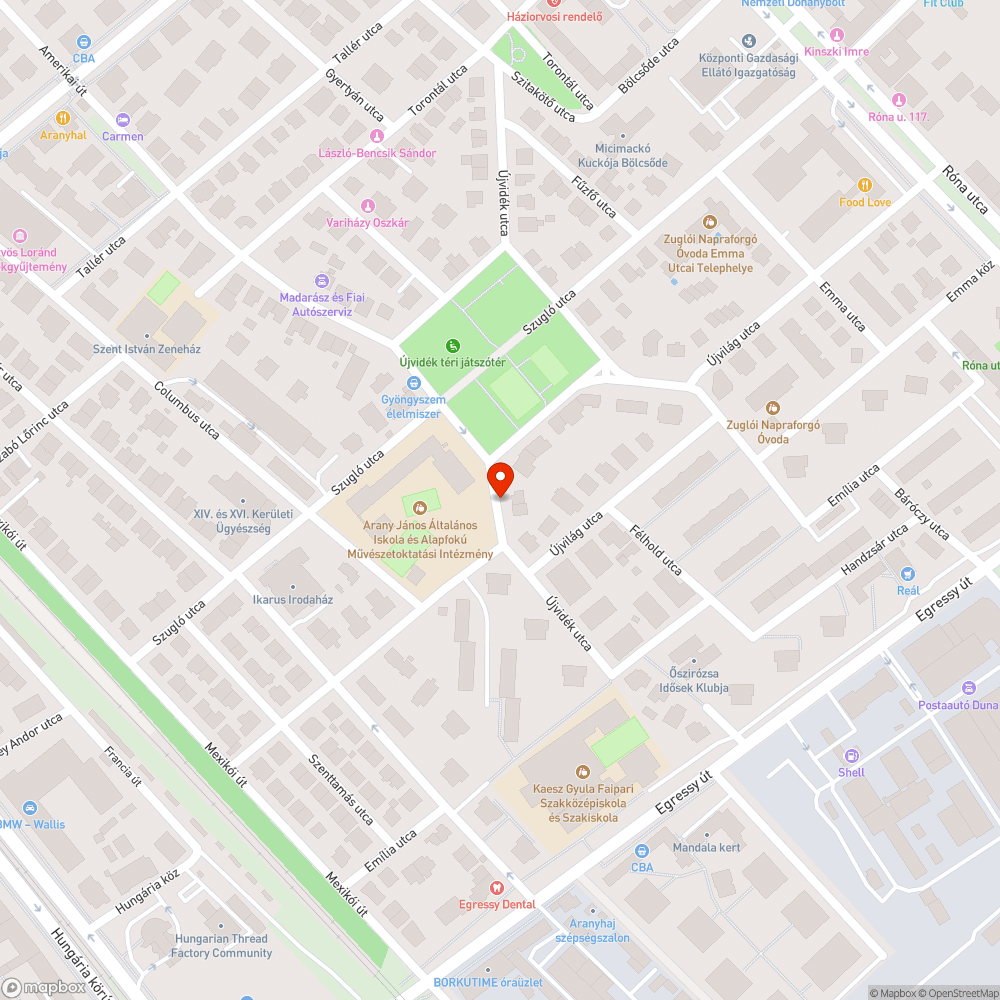 Parkolási káosz bejelentés helye