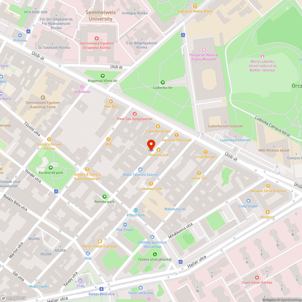 Hűtőszekrény az utcán bejelentés helye