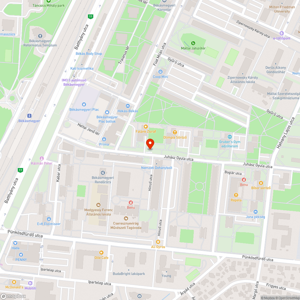 Zebra hiánya bejelentés helye