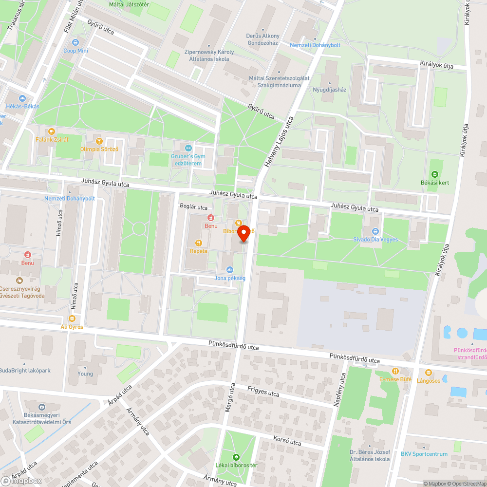 Hibás utcanévtábla bejelentés helye