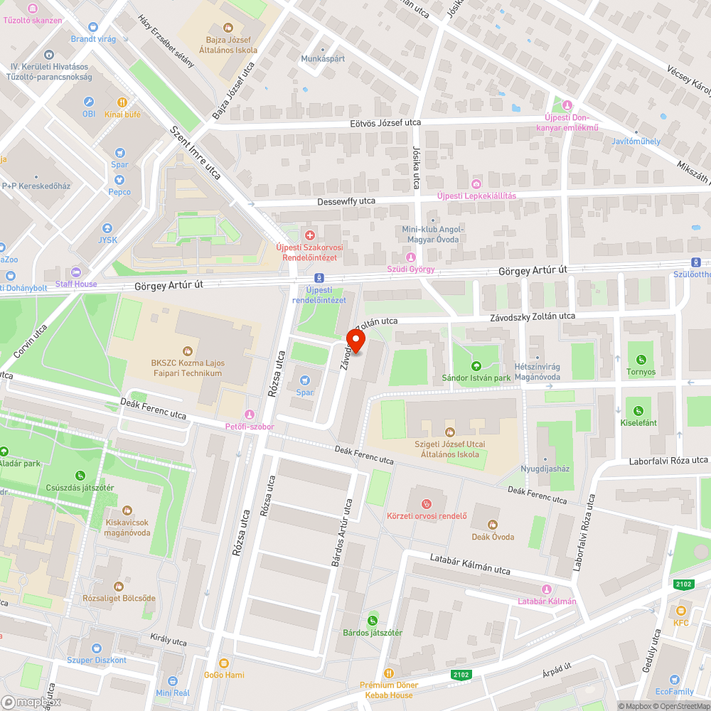 Foglalja a helyet bejelentés helye