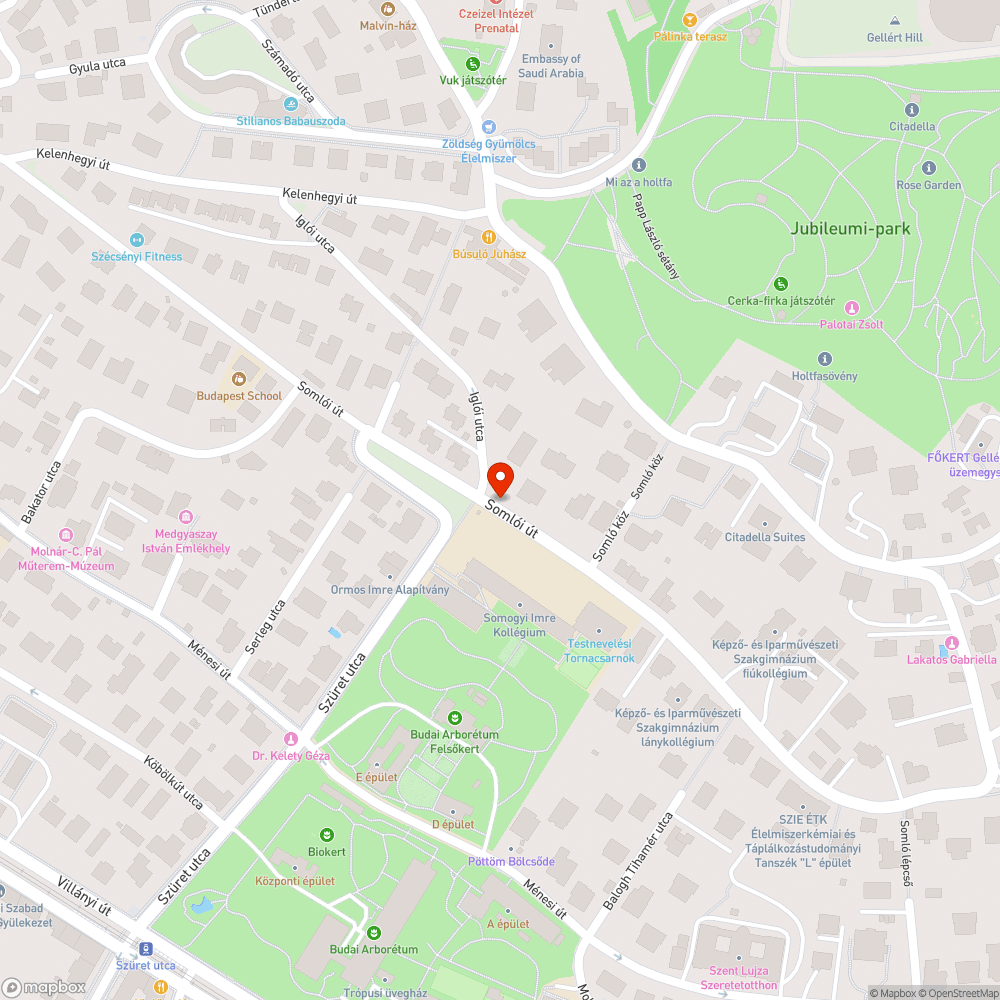 Elhagyott autó bejelentés helye