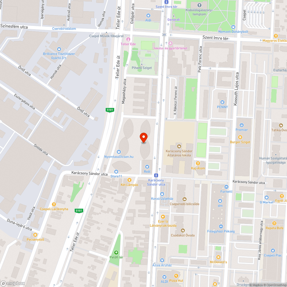 Parkolási rend átalakítása, felülvizsgálása bejelentés helye