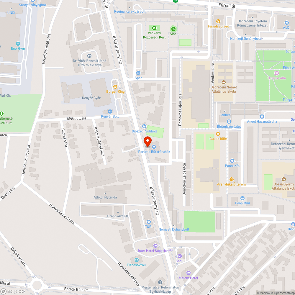 Nem világít bejelentés helye