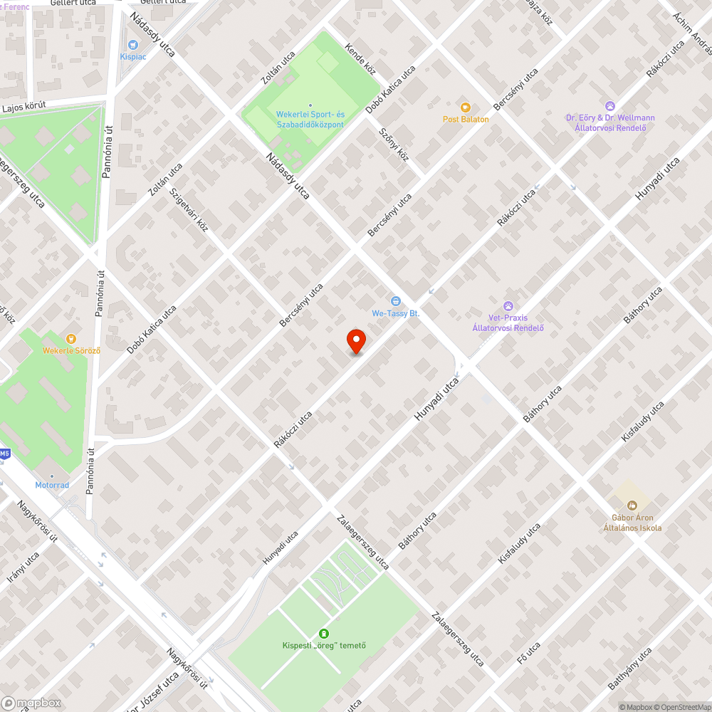 Botlásveszélyes , billegő fedél bejelentés helye