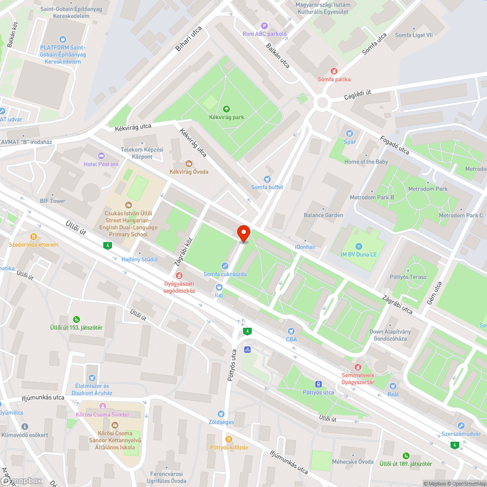 Zöldterületen parkolás, annak ilyen módon történő megrongálása bejelentés helye